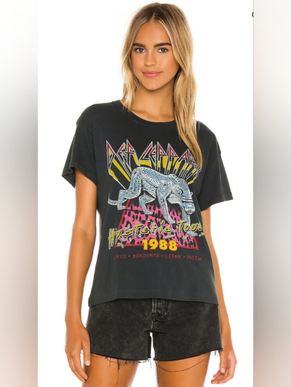 DAYDREAMER Def Leppard Rare Japan Tour tee